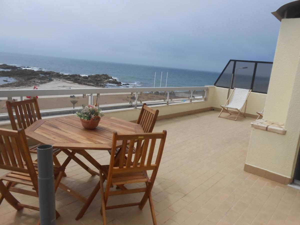 Casa Na Praia Do Mindelo Esterno foto